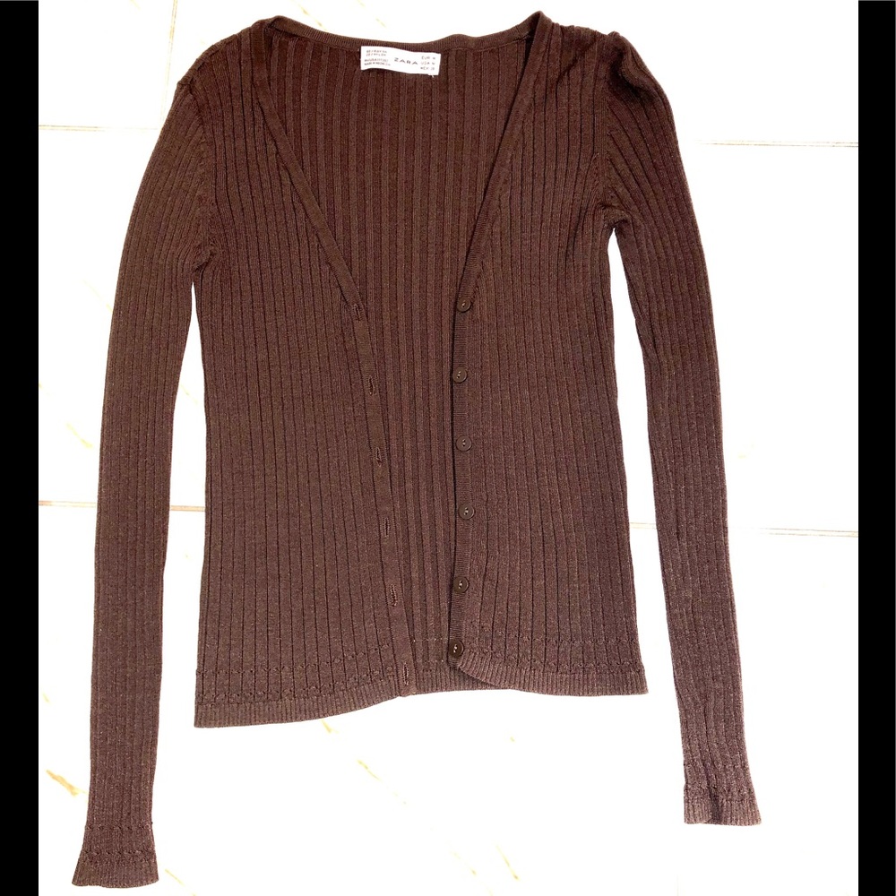 ZARA knit cardigan